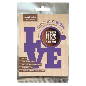 Super Hot Cacao Drink – Dark & Malty, Original – 30g (Large Single Serving Sachet)