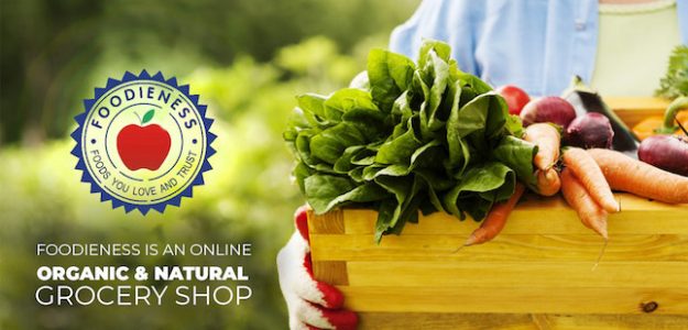 cropped Foodieness Organic Grocer banner