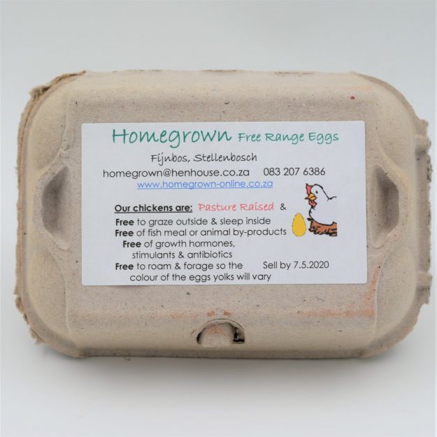 Homegrown Free-Range Eggs
