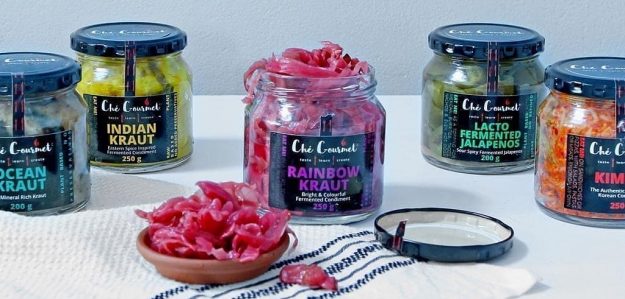 cropped Che Gourmet organic fermented foods banner