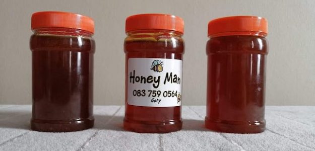 cropped Honey Man raw honey banner