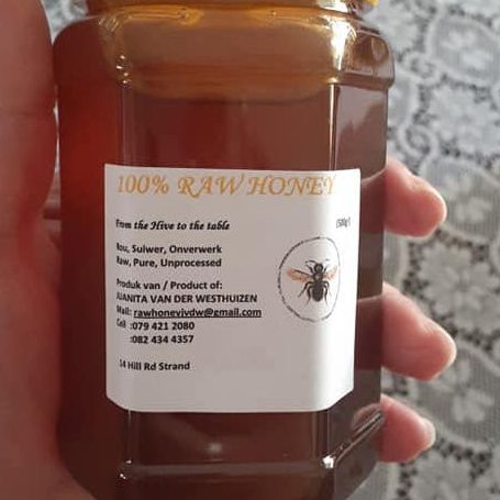 Raw Local Honey Helderberg